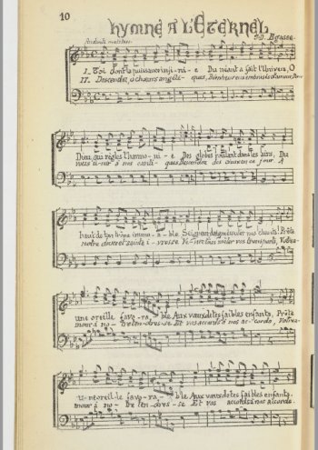 Hymne à l'Éternel Partitions gratuites